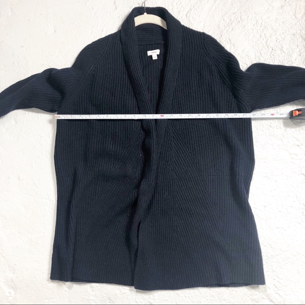 Vince Directional Ribbed Cardigan - Picture 6 of 8